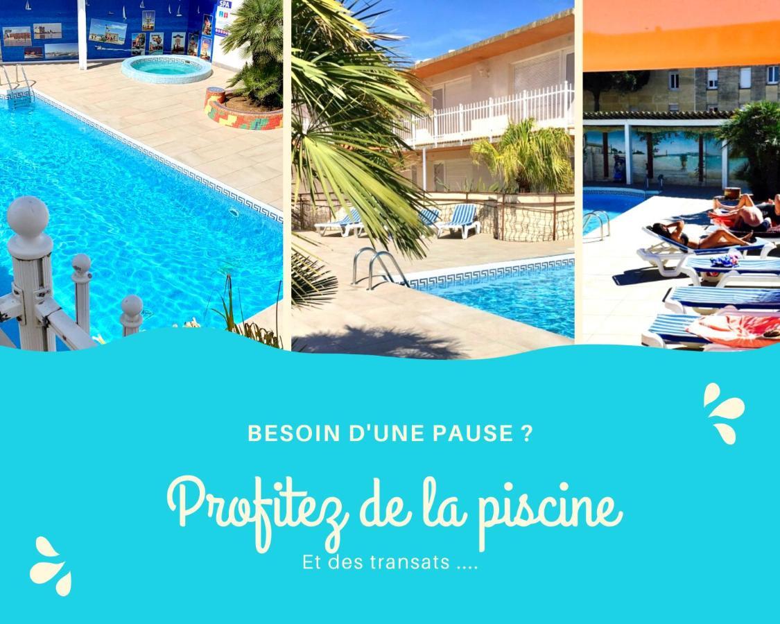 Amerique Hotel Palavas - Piscine - Plage Εξωτερικό φωτογραφία