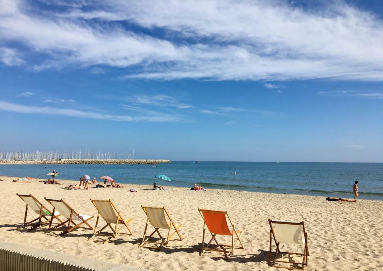 Amerique Hotel Palavas - Piscine - Plage Εξωτερικό φωτογραφία